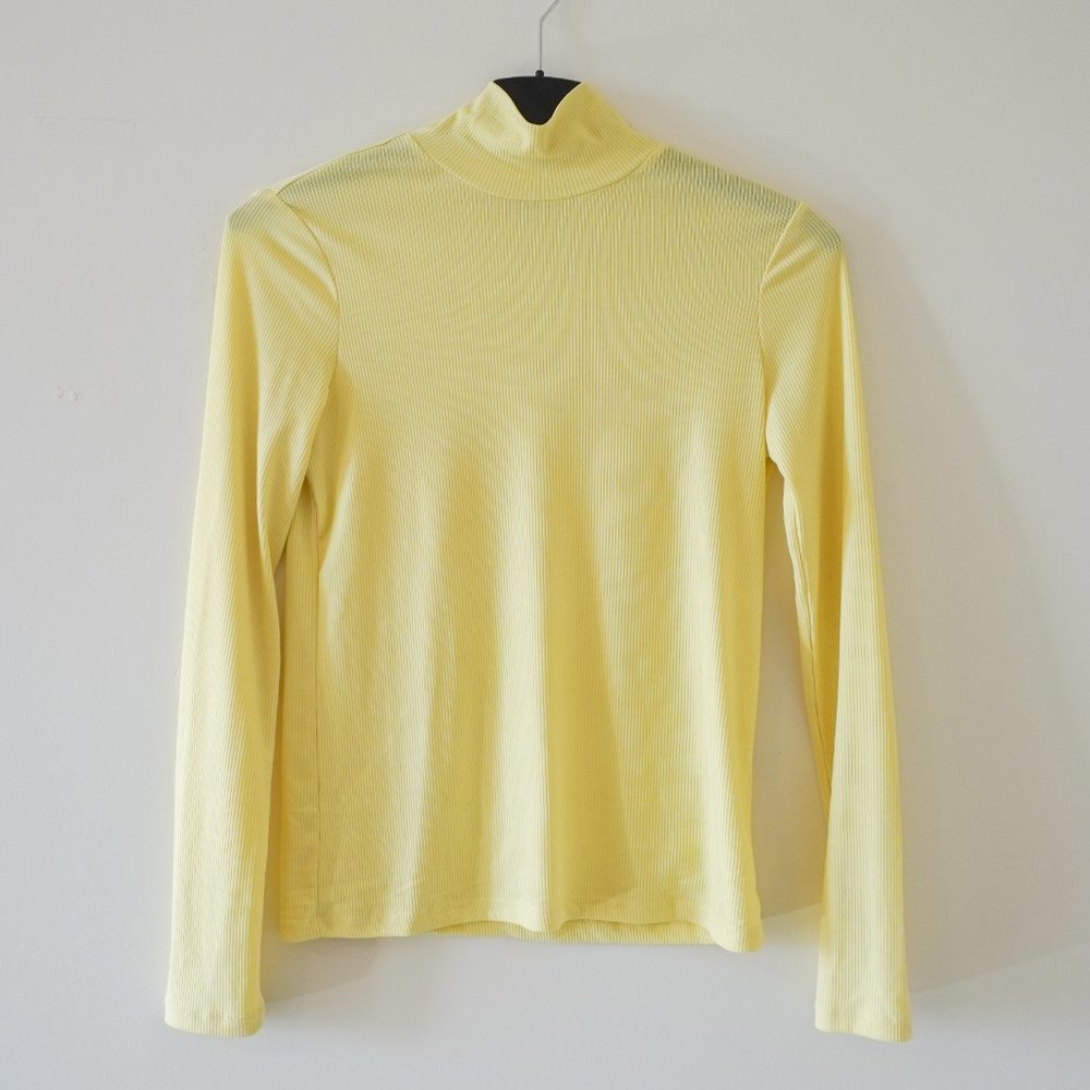 Frank and Oak Yellow Top